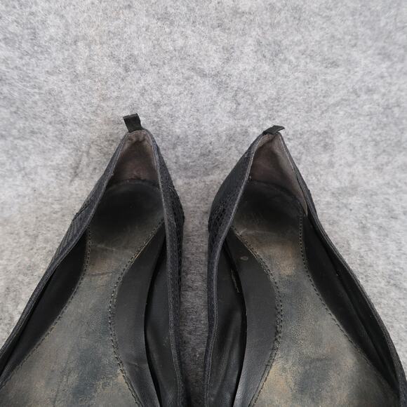 Gap Shoes Womens 10 Ballet Flats Skimmer Slip On Round Cap Toe Black Casual - Picture 3 of 12